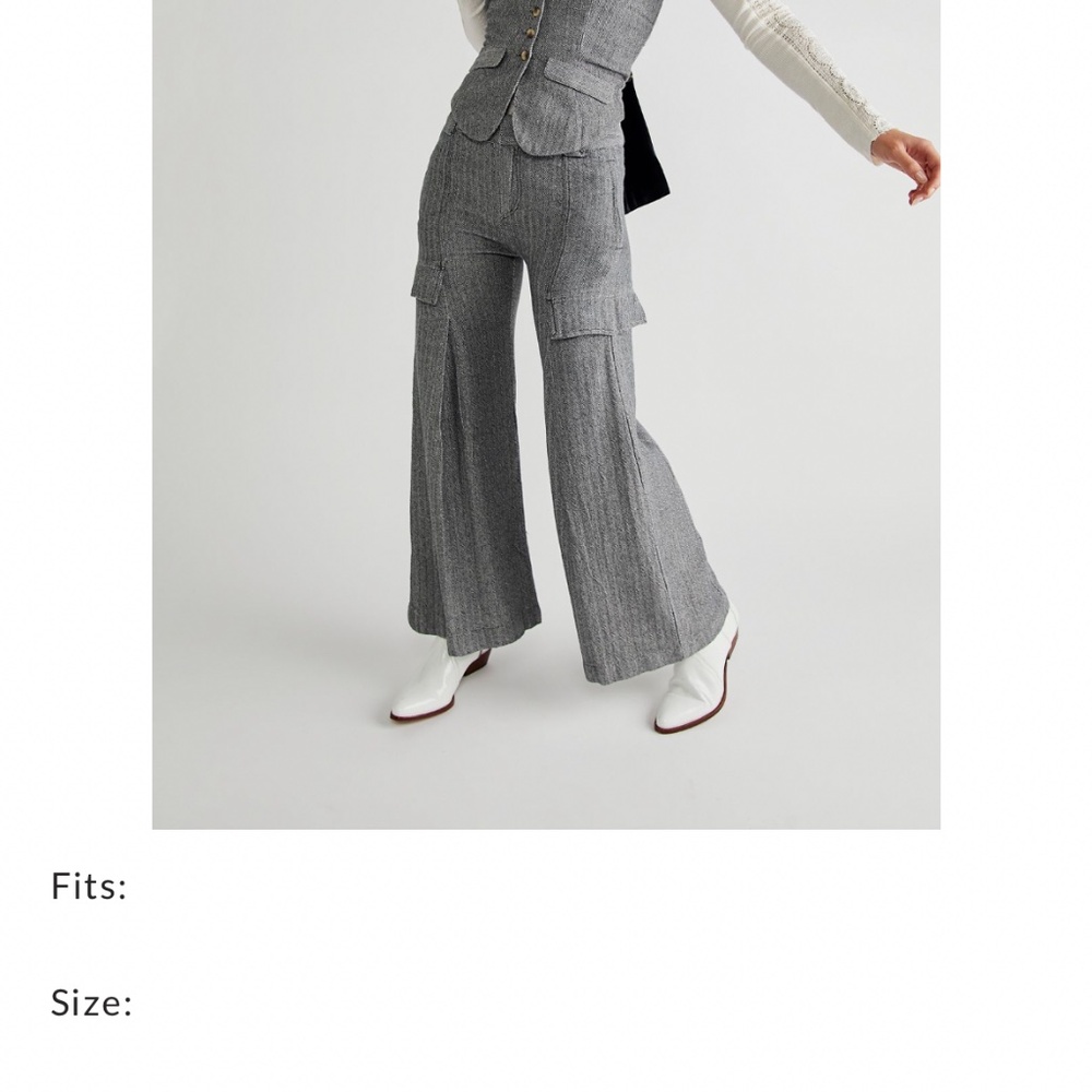 New Free People New Waves Tailored Flare